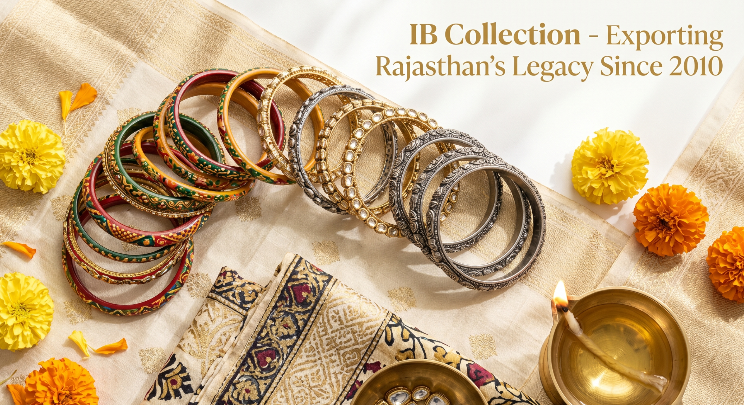 Rajasthani bangles presentation